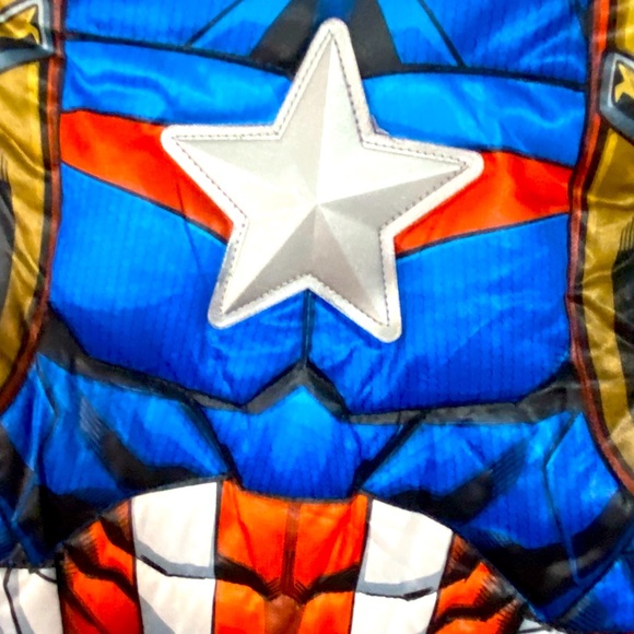 JAZWARES MARVEL Deluxe Muscle Jumpsuit Halloween Costume Boy’s Sz M (7/8) - Picture 8 of 8